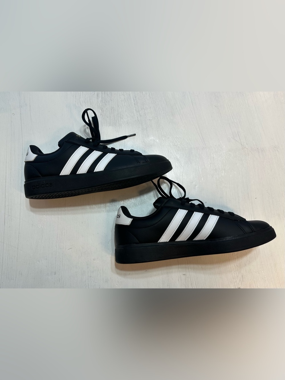 Adidas Grand Court 2.0 Cloudfoam Comfort Women’s Sneakers Black White 10.5 - Picture 5 of 11